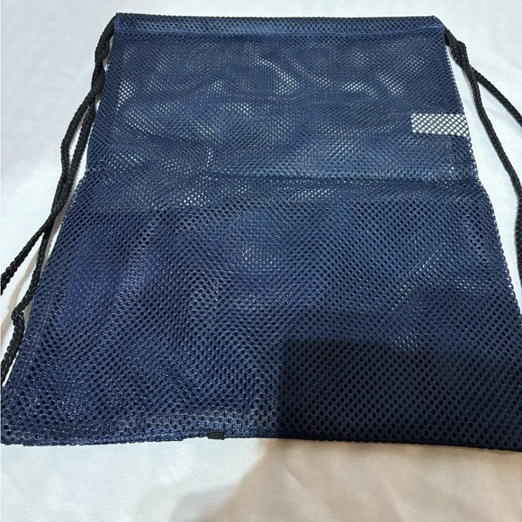 MAY TREE Mesh Drawstring Backpack Bag NWT - Picture 4 of 5